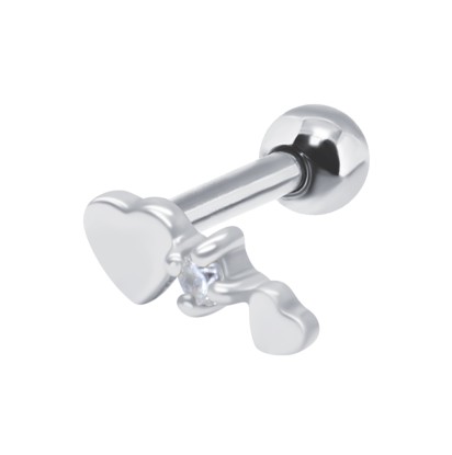 Heart Helix Ear Piercing TIP-3488